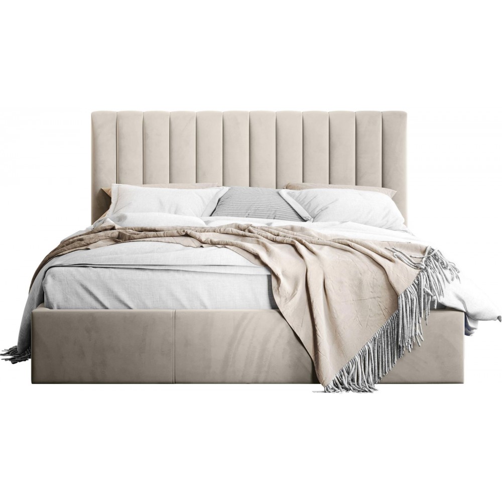 Επενδυμένο κρεβάτι Cosmos-Ekrou-120 x 200