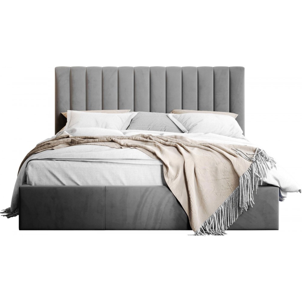 Επενδυμένο κρεβάτι Cosmos-Gkri-120 x 200