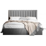 Επενδυμένο κρεβάτι Cosmos-Gkri-120 x 200