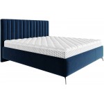 Επενδυμένο κρεβάτι Morris-Mple Skouro-120 x 200