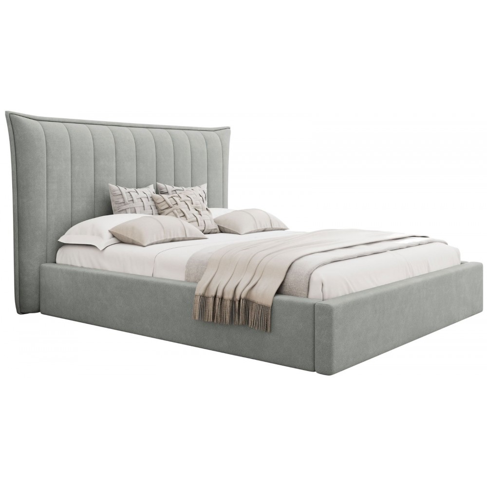 Επενδυμένο κρεβάτι Lilkus-Gkri Anoixto-140 x 200