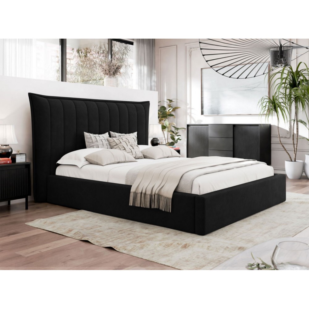 Επενδυμένο κρεβάτι Lilkus-Mauro-140 x 200