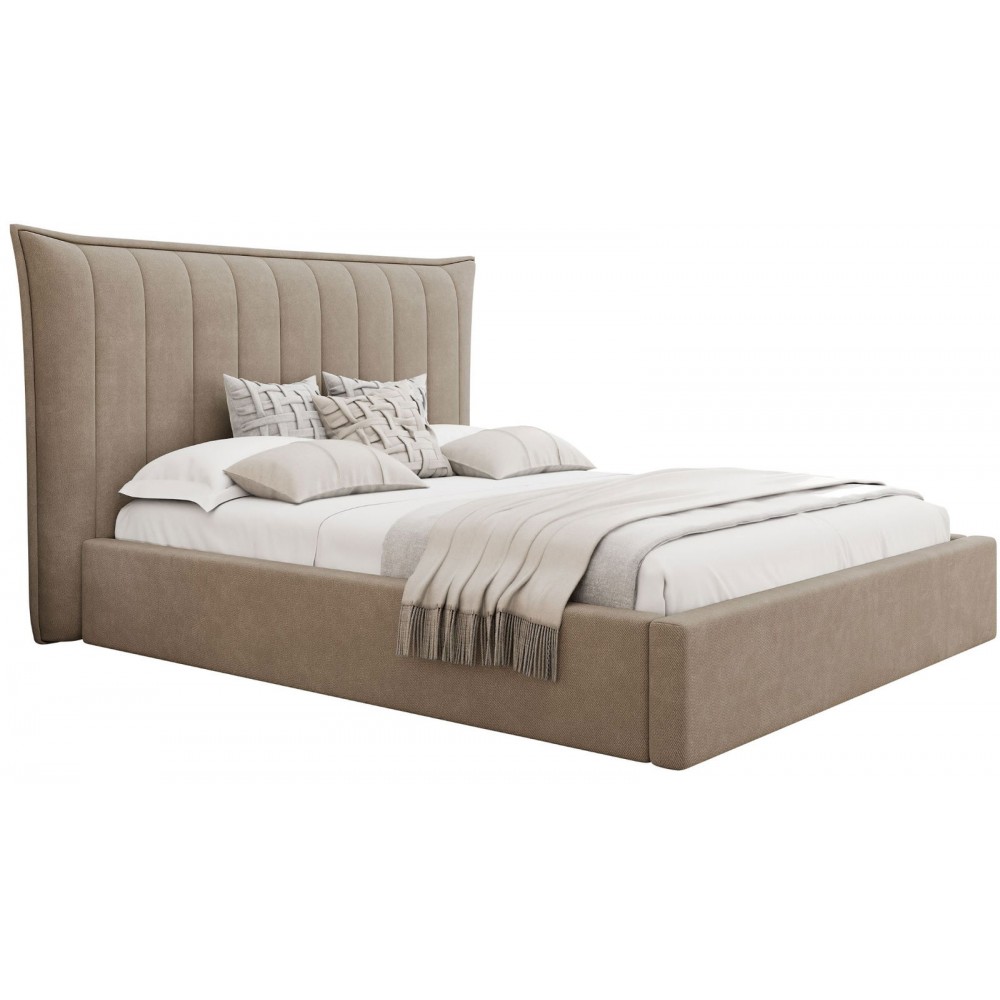 Επενδυμένο κρεβάτι Lilkus-Mpez-160 x 200