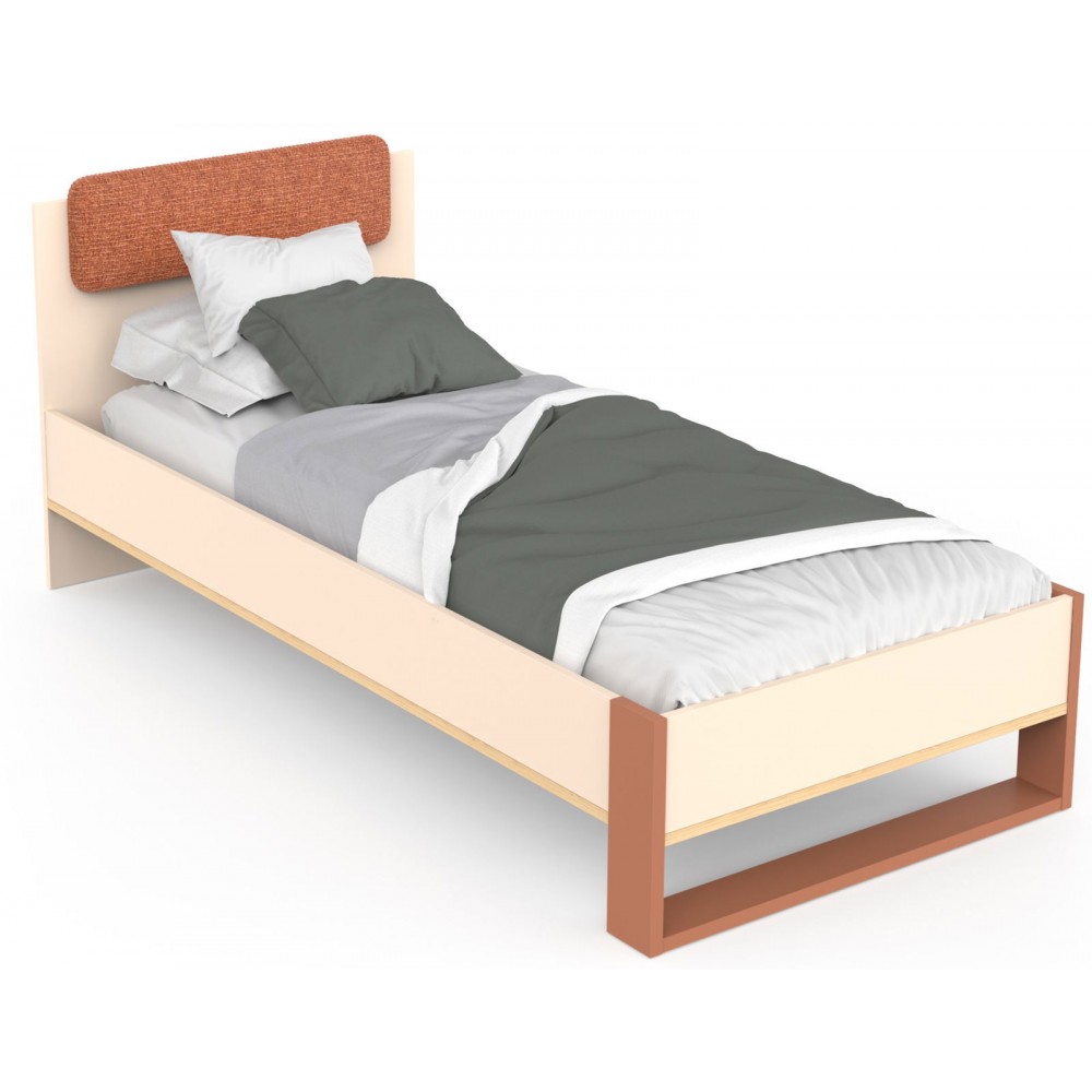 Παιδικό κρεβάτι Camilla-Terracotta