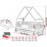 Κρεβάτι παιδικό Magic-Leuko-80 x 180