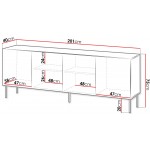 Μπουφές Isla plus-Mauro