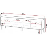 Έπιπλο τηλεόρασης Isla plus-Mauro