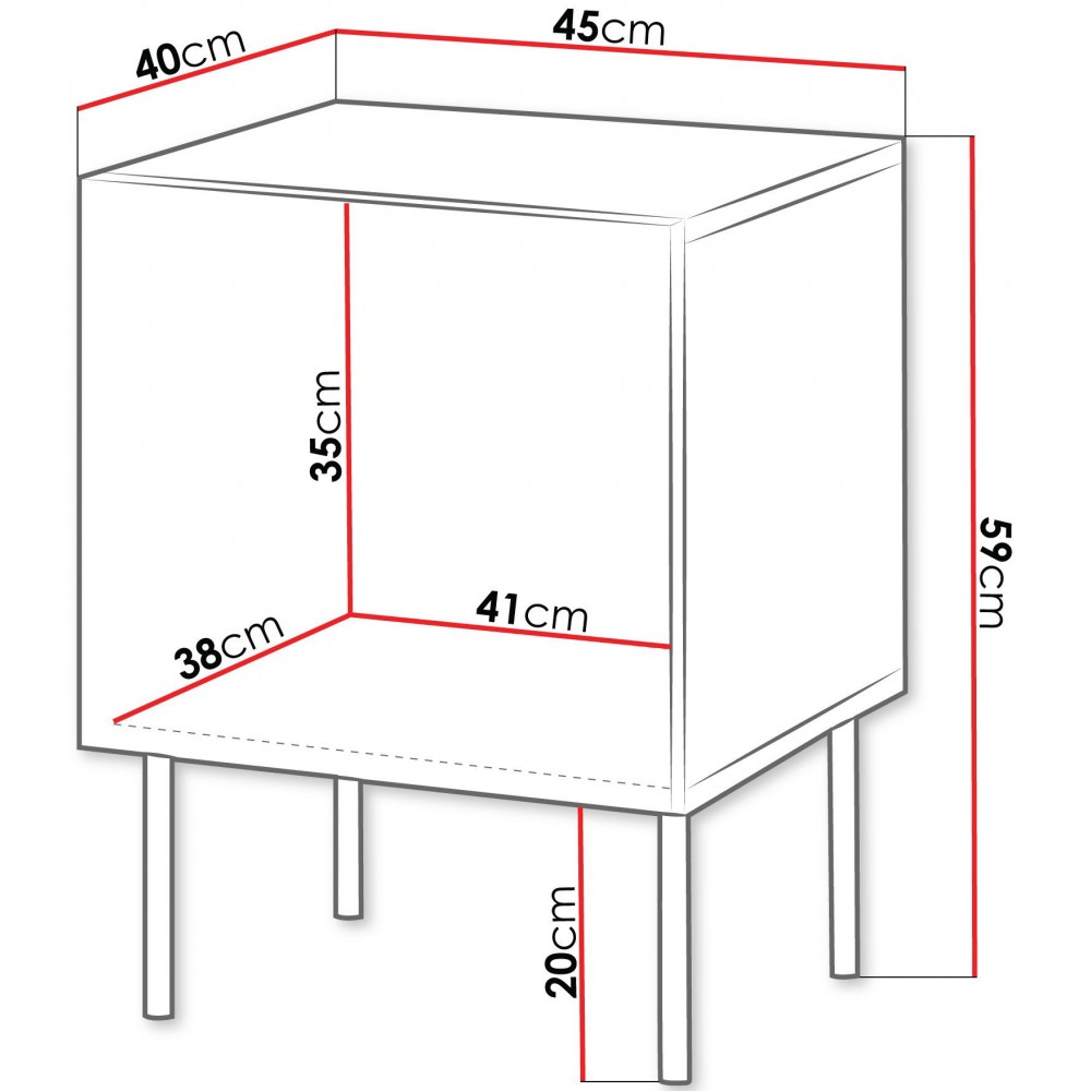 Σετ 2 βοηθητικά τραπεζάκια Siena I-Mpez
