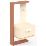 Κομοδίνο Camilla-Terracotta