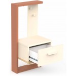 Κομοδίνο Camilla-Terracotta