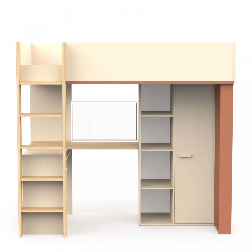 Ράφι Camilla-Terracotta