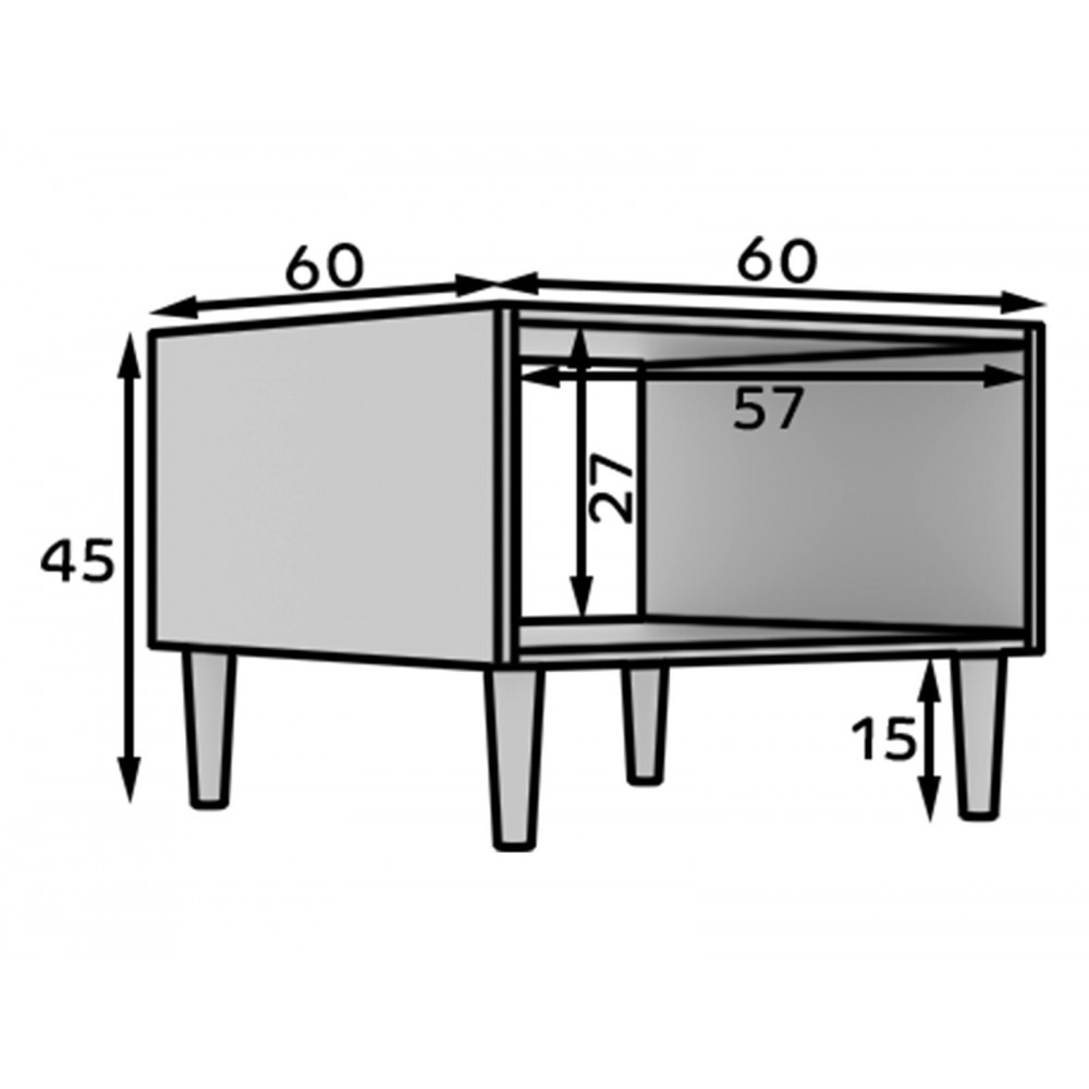 Τραπεζάκι σαλονιού Dullum
