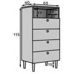 Συρταριέρα Dullum