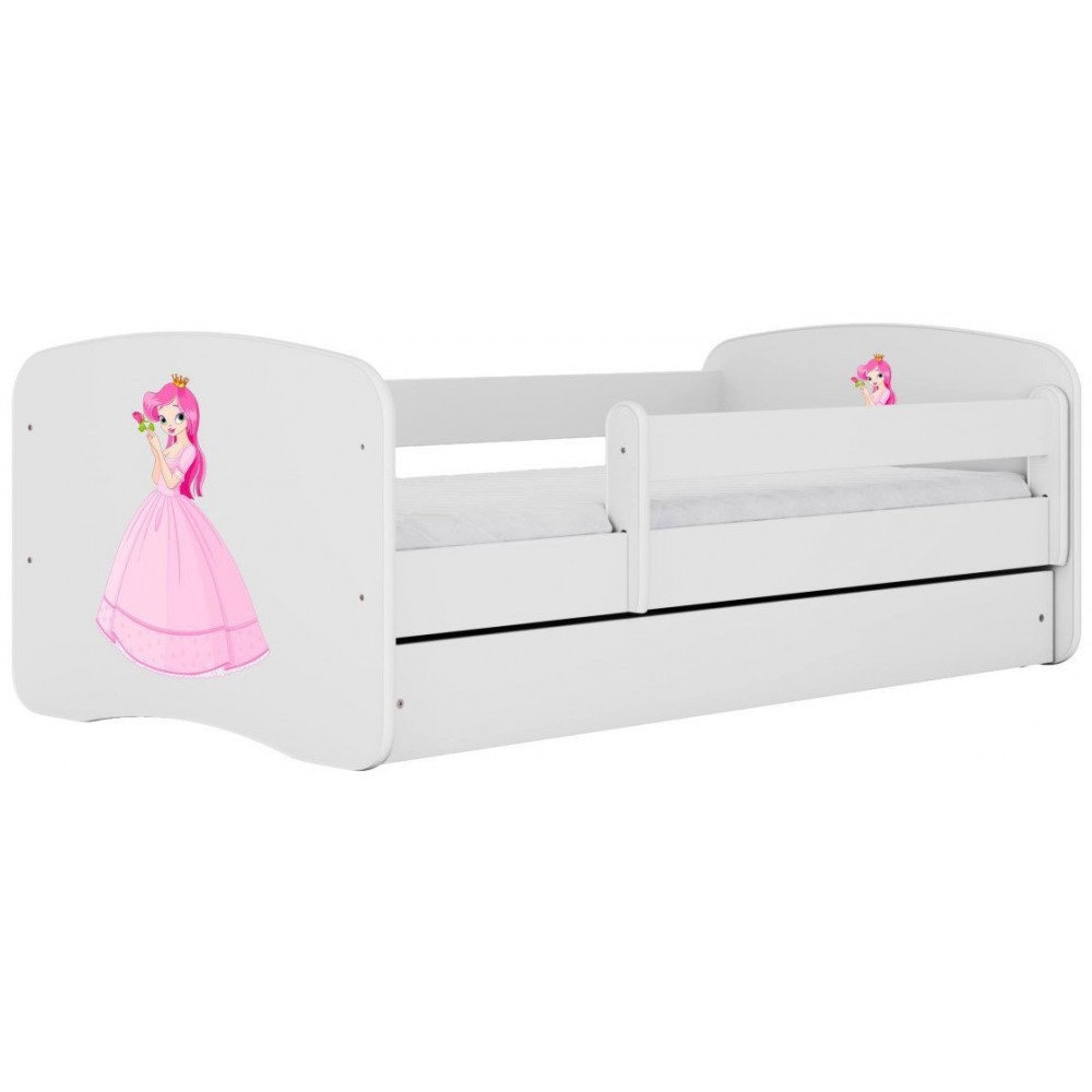 Παιδικό Κρεβάτι Babydreams Cartoon-Leuko-180 x 80-Princess 184x90x61