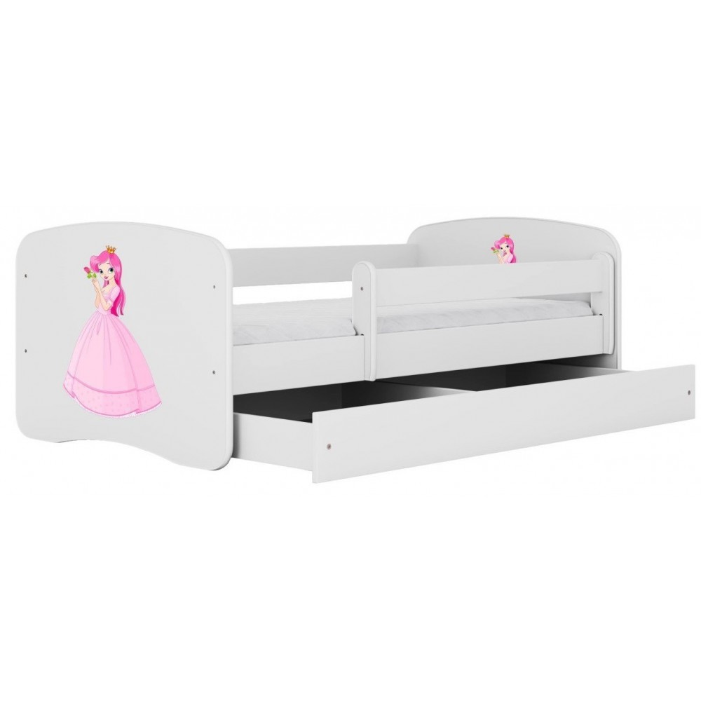 Παιδικό Κρεβάτι Babydreams Cartoon-Leuko-180 x 80-Princess 184x90x61