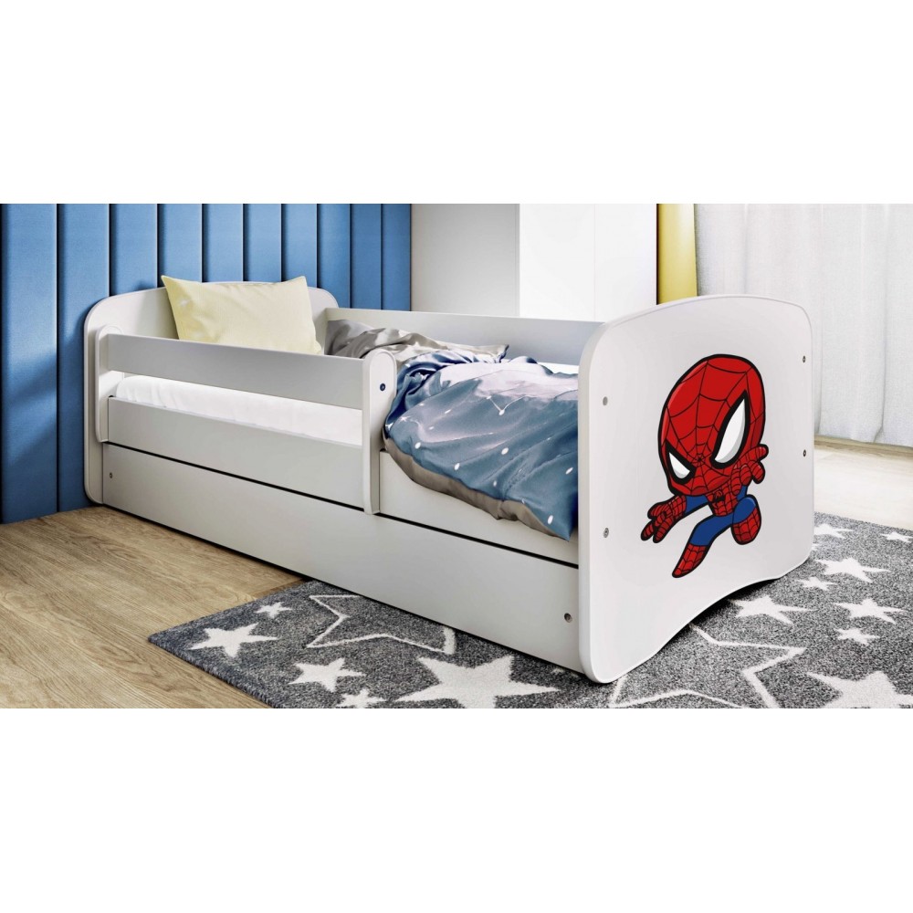 Παιδικό Κρεβάτι Babydreams Cartoon-Leuko-180 x 80-Spiderman 184x90x61
