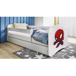 Παιδικό Κρεβάτι Babydreams Cartoon-Leuko-180 x 80-Spiderman 184x90x61