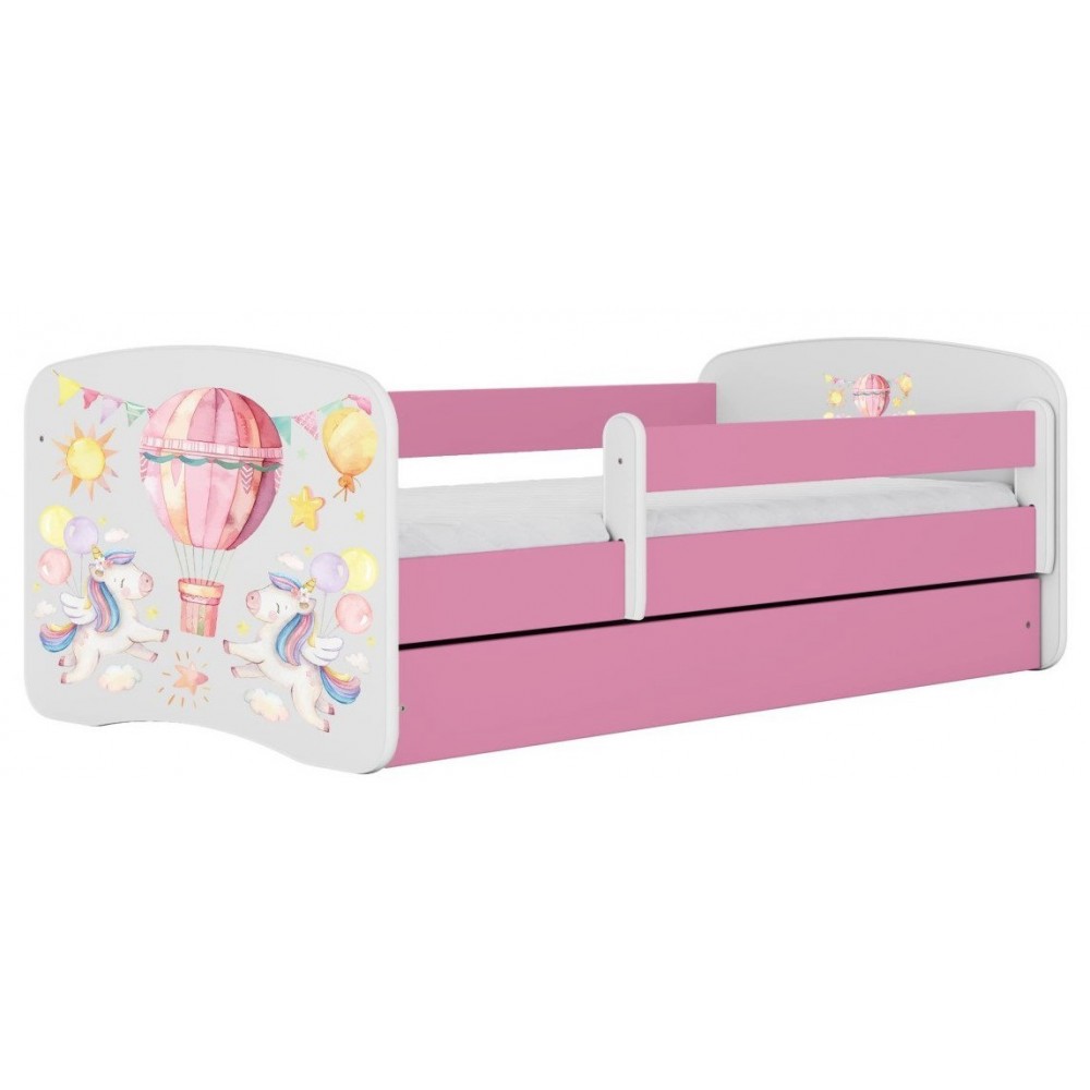 Παιδικό Κρεβάτι Babydreams Cartoon-Roz-160 x 80-Balloon 164x90x61