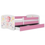 Παιδικό Κρεβάτι Babydreams Cartoon-Roz-180 x 80-Balloon 184x90x61