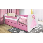 Παιδικό Κρεβάτι Babydreams Cartoon-Roz-180 x 80-Princess 184x90x61