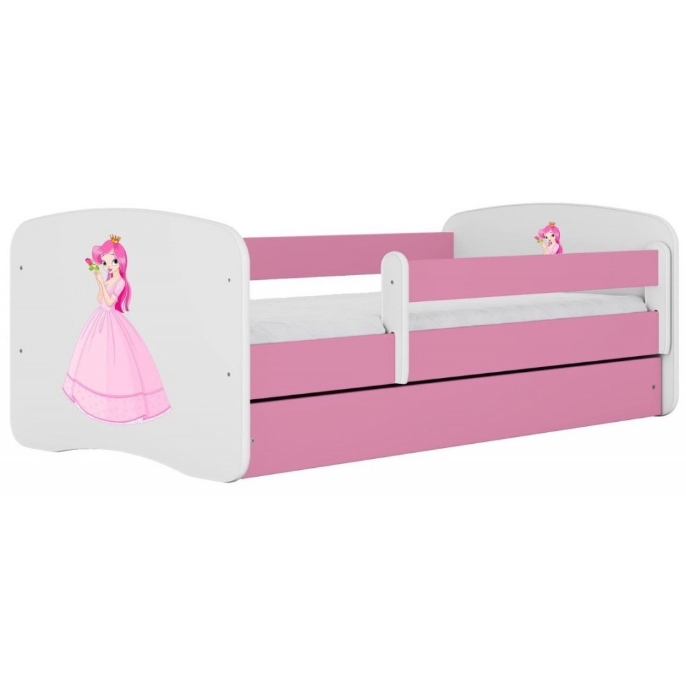 Παιδικό Κρεβάτι Babydreams Cartoon-Roz-180 x 80-Princess 184x90x61