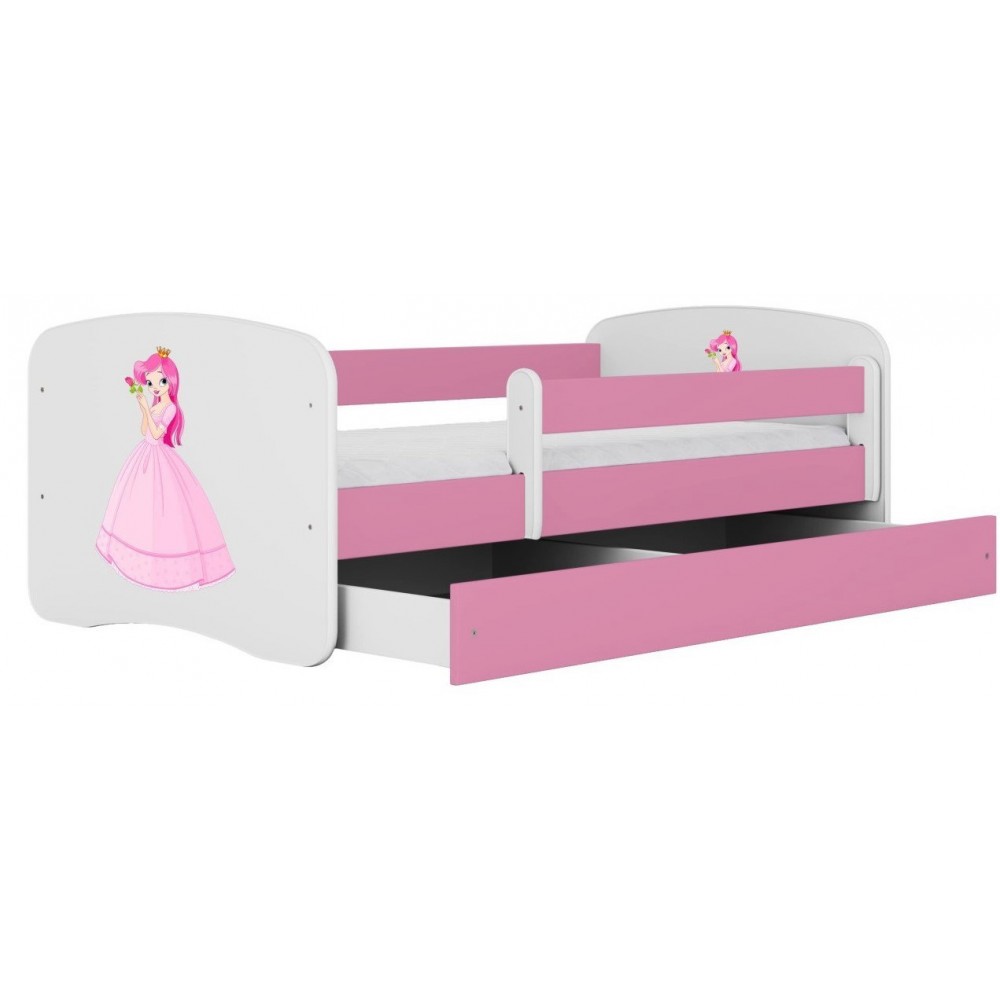Παιδικό Κρεβάτι Babydreams Cartoon-Roz-180 x 80-Princess 184x90x61