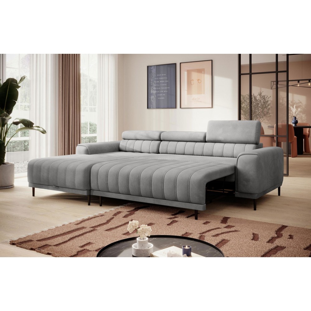 Γωνιακός καναπές Caladon Mini-Moustardi-Δεξιά