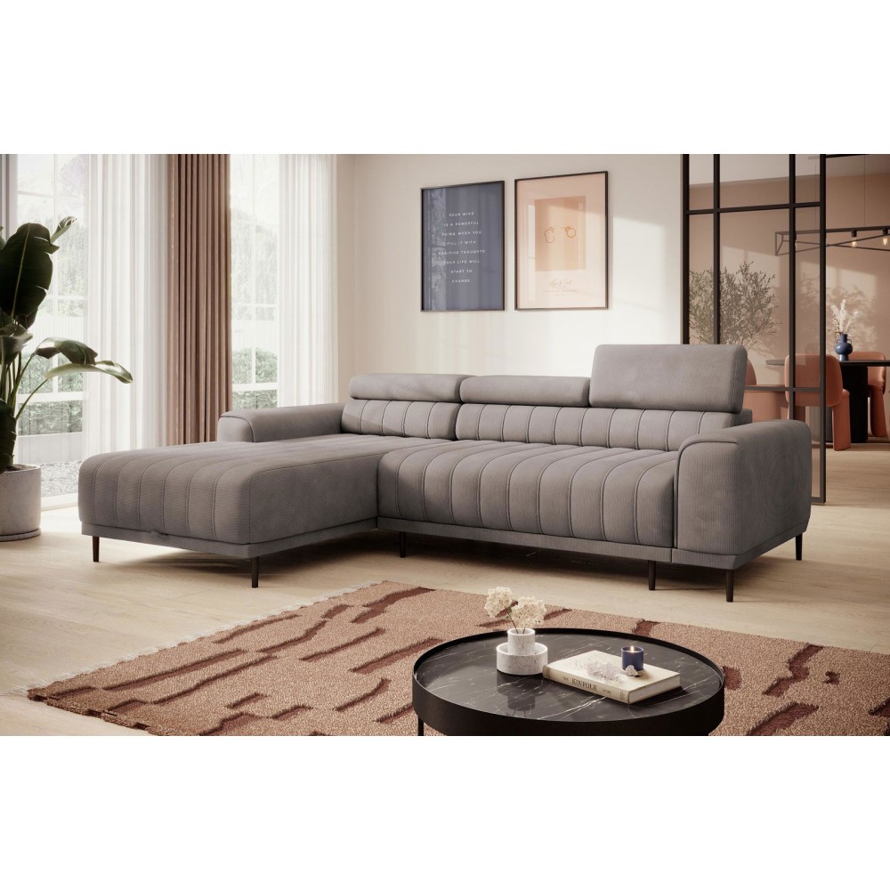 Γωνιακός καναπές Caladon Mini-Truffle-Αριστερή