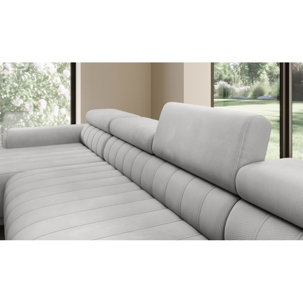 Γωνιακός καναπές Caladon Plus-Moustardi-Δεξιά