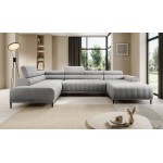 Γωνιακός καναπές Caladon Plus-Gkri-Αριστερή