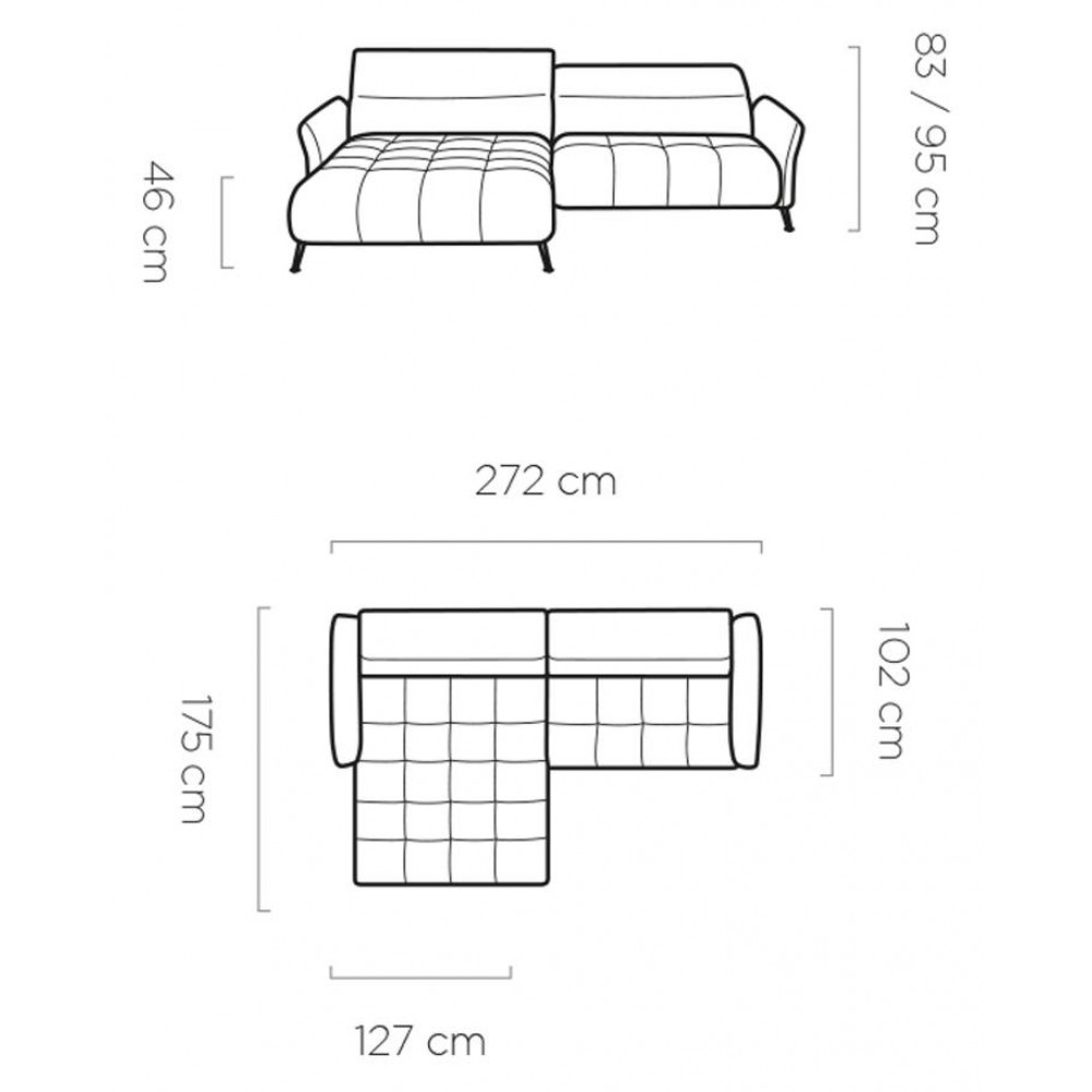 Γωνιακός καναπές Caravan-Mple-Δεξιά