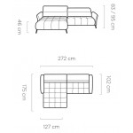 Γωνιακός καναπές Caravan-Mple-Δεξιά