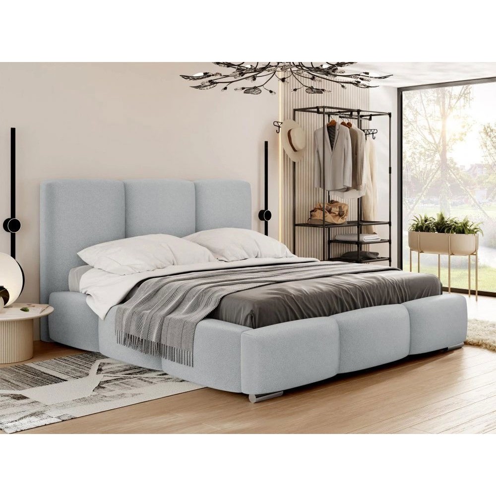 Επενδυμένο κρεβάτι Olweria-Gkri-180 x 200