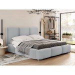 Επενδυμένο κρεβάτι Olweria-Gkri-180 x 200