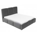 Επενδυμένο κρεβάτι Olweria-Prasino Skouro-180 x 200