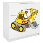 Συρταριέρα Babydreams Cartoon-Leuko-Digger  80x41x80.5