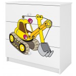 Συρταριέρα Babydreams Cartoon-Leuko-Digger  80x41x80.5