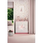 Συρταριέρα Babydreams Cartoon-Roz-Unicorn 80x41x80.5