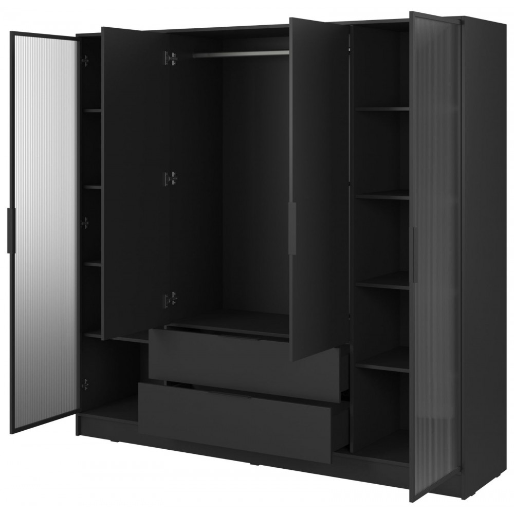 Ντουλάπα Nelly I τετράφυλλη-Mauro