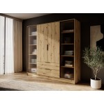 Ντουλάπα Nelly I τετράφυλλη-Fusiko