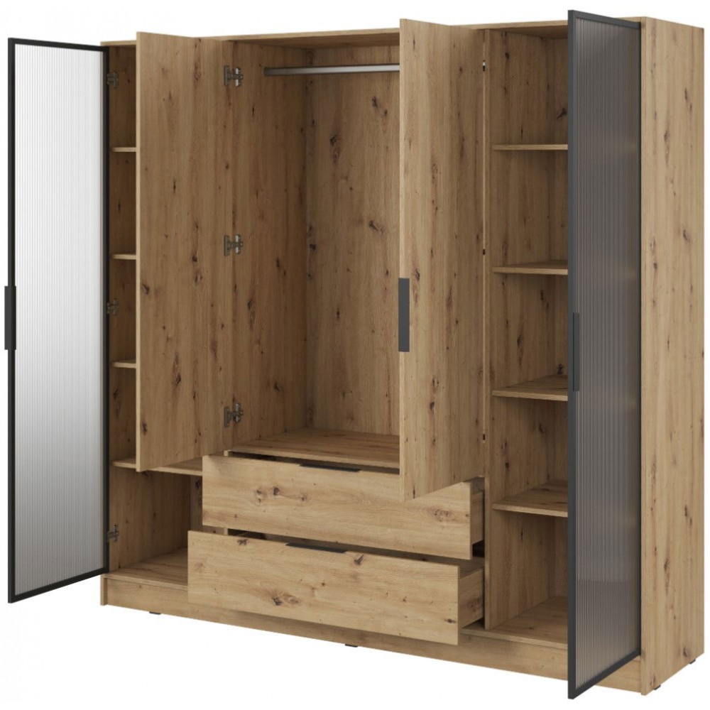 Ντουλάπα Nelly I τετράφυλλη-Fusiko