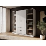 Ντουλάπα Nelly I τετράφυλλη-Cashmere