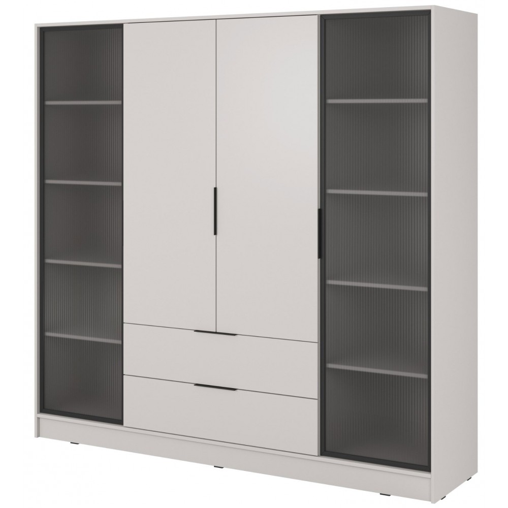 Ντουλάπα Nelly I τετράφυλλη-Cashmere