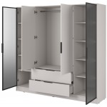 Ντουλάπα Nelly I τετράφυλλη-Cashmere