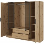 Ντουλάπα Nelly II τετράφυλλη-Fusiko