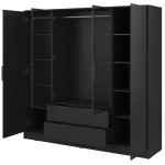 Ντουλάπα Nelly II τετράφυλλη-Mauro