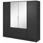 Ντουλάπα Nelly III τετράφυλλη-Mauro