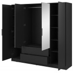 Ντουλάπα Nelly III τετράφυλλη-Mauro