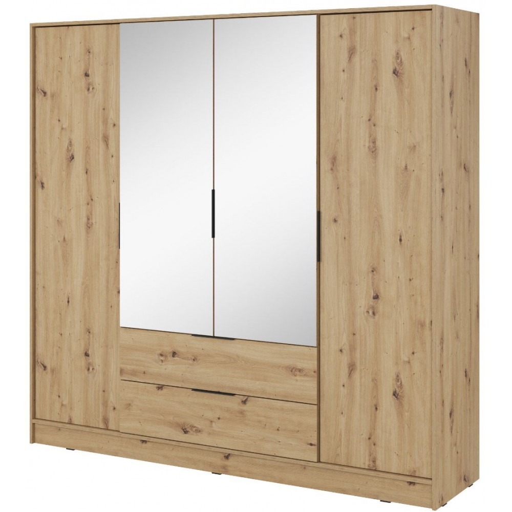 Ντουλάπα Nelly III τετράφυλλη-Fusiko