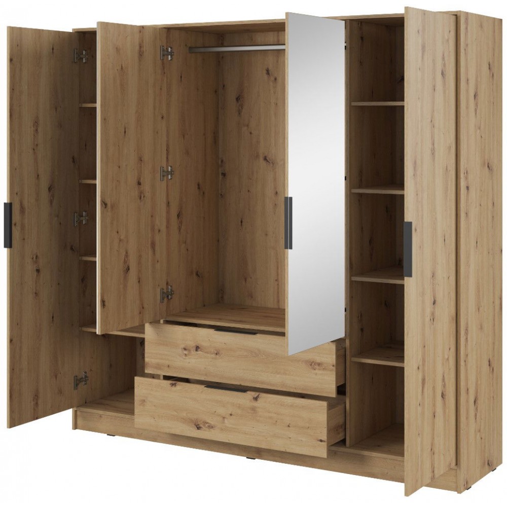 Ντουλάπα Nelly III τετράφυλλη-Fusiko